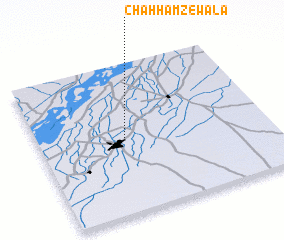 3d view of Chāh Hamzewāla