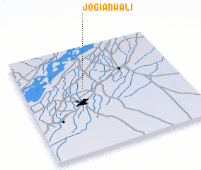3d view of Jogiānwāli