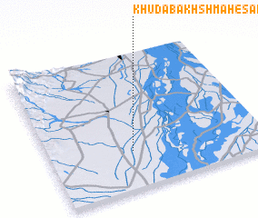 3d view of Khuda Bakhsh Mahesar