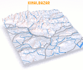 3d view of Kimal Bāzār