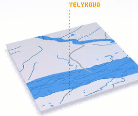 3d view of Yelykovo
