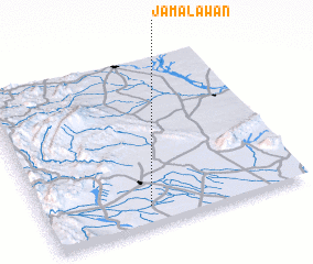 3d view of Jamāl Awān