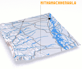 3d view of Mitha Machhenwāla