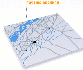 3d view of Basti Baid Bakhsh