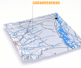 3d view of Garah Mehrbān