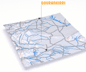 3d view of Dourān Kirri