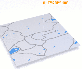 3d view of Oktyabrʼskoe