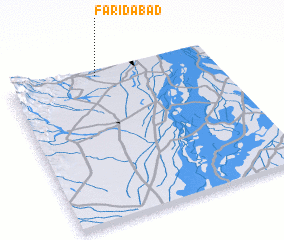 3d view of Farīdābād