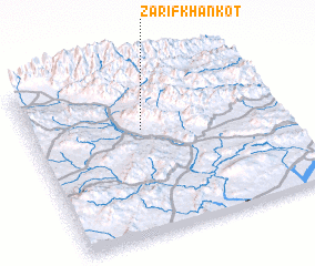 3d view of Zarīf Khān Kot