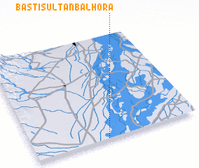 3d view of Basti Sultān Balhora