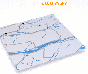 3d view of Zelënyy Gay