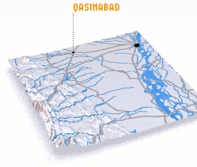 3d view of Qāsimābād