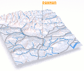 3d view of Rahmān