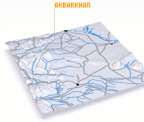 3d view of Akbar Khān