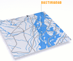 3d view of Basti Miarāb