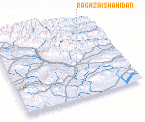 3d view of Raghzai Shahīdān