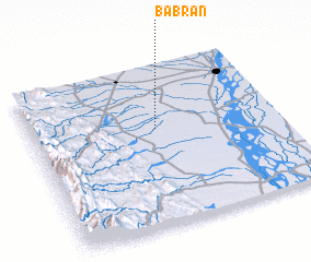 3d view of Bābrān