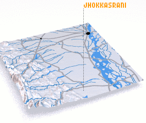 3d view of Jhok Kasrāni