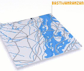 3d view of Basti Jām Ramzān