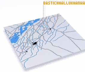 3d view of Basti Chhallu Khānwāli