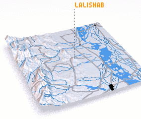 3d view of Lāl Ishāb