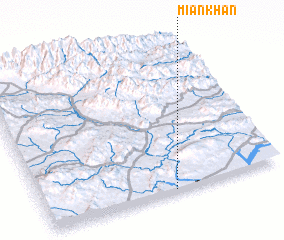 3d view of Miān Khān