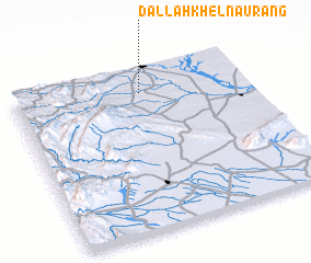 3d view of Dallāh Khel Naurang