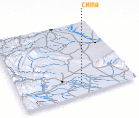 3d view of Chīna