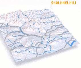 3d view of Shāl Khel Kili