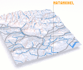 3d view of Mātam Khel