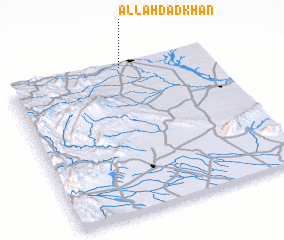 3d view of Allāhdād Khān