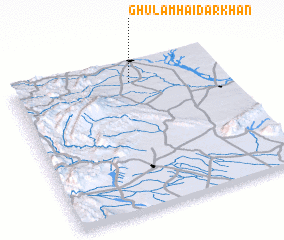 3d view of Ghulām Haidar Khān