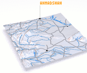 3d view of Ahmad Shāh