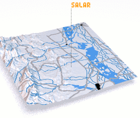 3d view of Salār