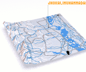 3d view of Jhok Ali Muhammadwāli