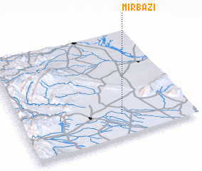 3d view of Mīr Bāzi