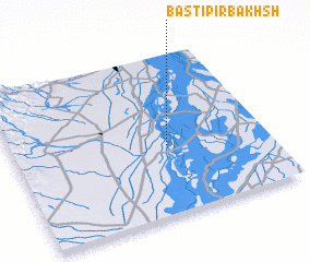 3d view of Basti Pīr Bakhsh