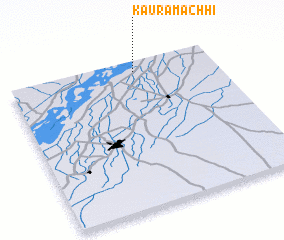 3d view of Kaura Māchhi