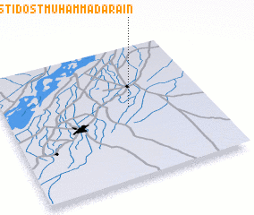 3d view of Basti Dost Muhammad Arāīn