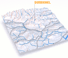 3d view of Durbi Khel