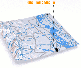 3d view of Khāliqdādwāla