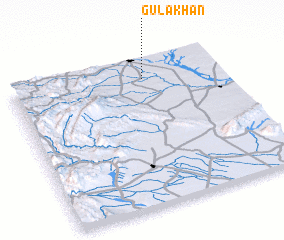 3d view of Gula Khān