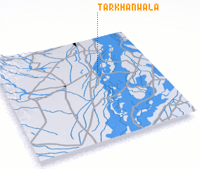 3d view of Tarkhānwāla