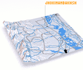 3d view of Jhok Imām Bakhsh