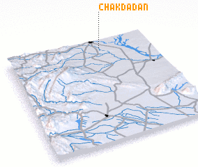 3d view of Chak Dādān