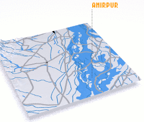 3d view of Amīrpur