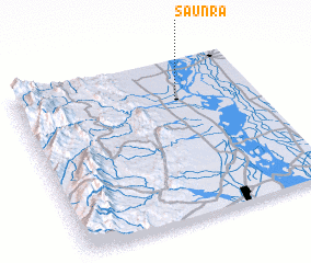 3d view of Saunra