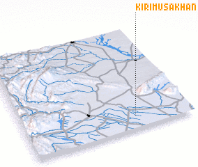 3d view of Kiri Mūsa Khān