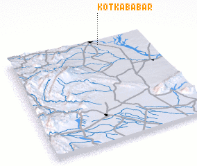 3d view of Kotka Bābar