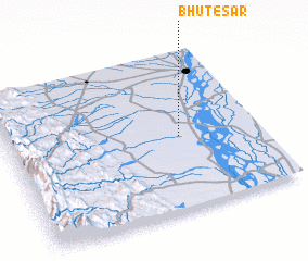 3d view of Bhutesar